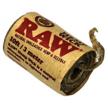 Visualizzazione RAW Hemp Wick (mechas)