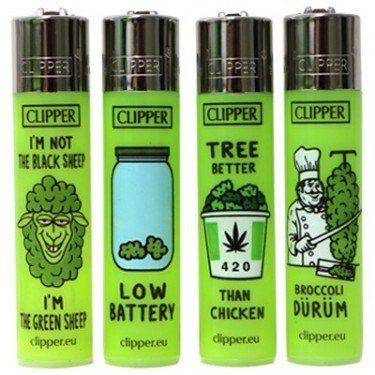 Mechero Clipper - chistes de marihuana