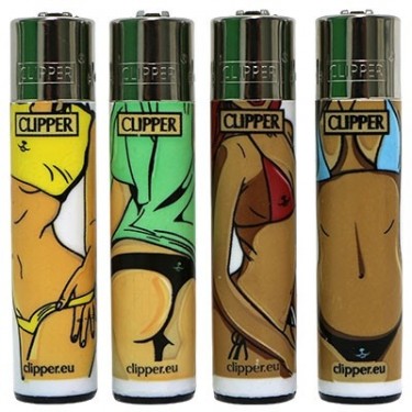 Mechero Clipper - cuerpo de mujer