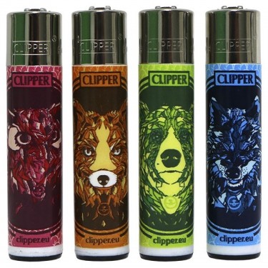 Mechero Clipper - animales místicos