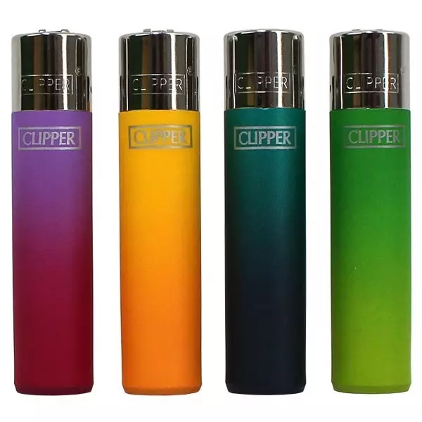 Mechero Clipper - colores degradados