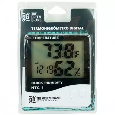 Termoigrometro digitale GB con display grande - GB The Green Brand
