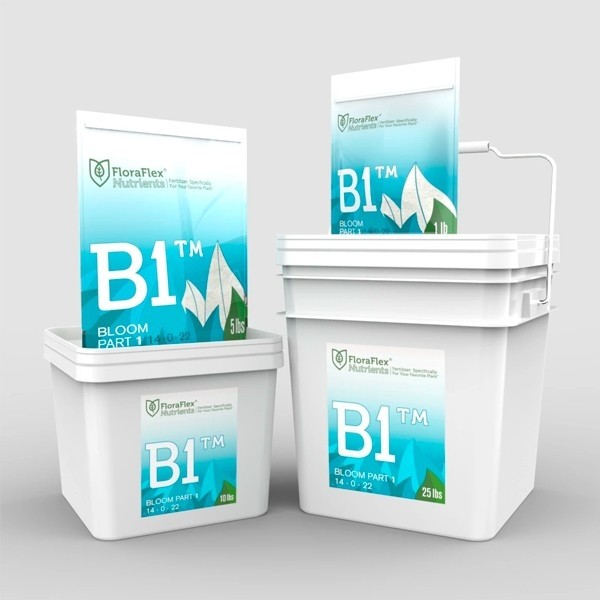 Visualizzazione Fertilizzante in due parti Floraflex B1 - GB The Green Brand