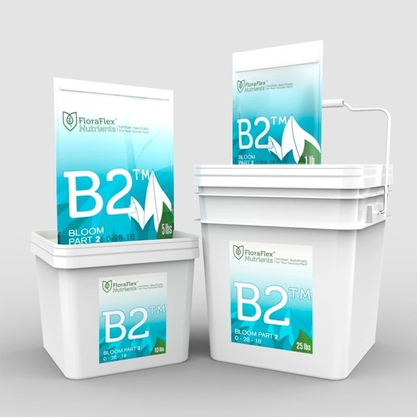 Visualizzazione Fertilizzante in due parti Floraflex B2 - GB The Green Brand
