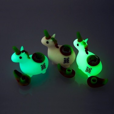 Pipa Unicornio Fluorescente GB - GB The Green Brand