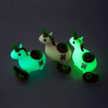 Pipa Unicornio Fluorescente GB - GB The Green Brand