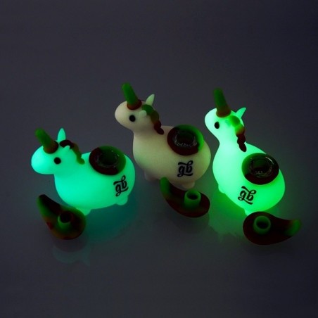 Pipa Unicornio Fluorescente GB - GB The Green Brand