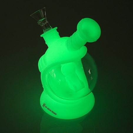Bong in Silicone Capsula Spaziale Fluorescente GB - GrowBarato