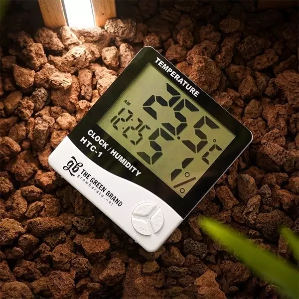 Termoigrometro digitale GB con display grande - GB The Green Brand