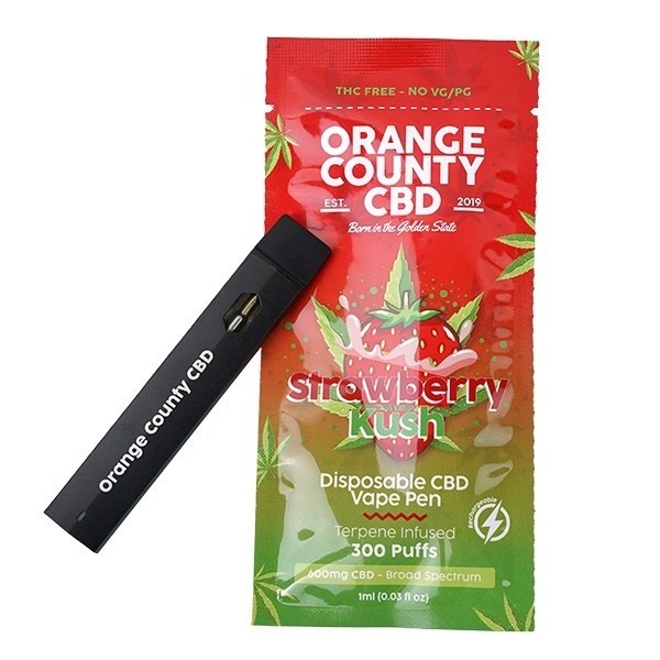 Visualizzazione Pod Usa e Getta Orange County CBD Strawberry Kush- GB The Green Brand