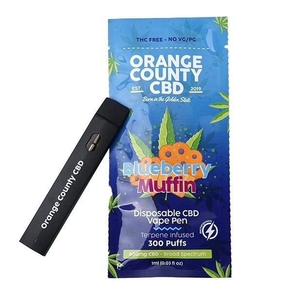 Visualizzazione Pod Usa e Getta Orange County CBD Blueberry Muffin- GB The Green Brand