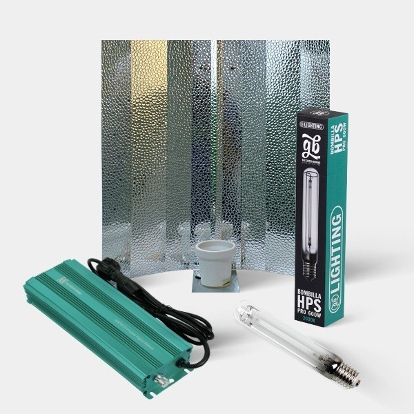 Visualizzazione Compra Kit Regolabile HPS 600W GB Lighting The Green Brand