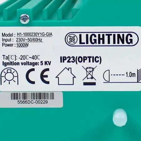 Impianto illuminazione 1000W GB Lighting - The Green Brand