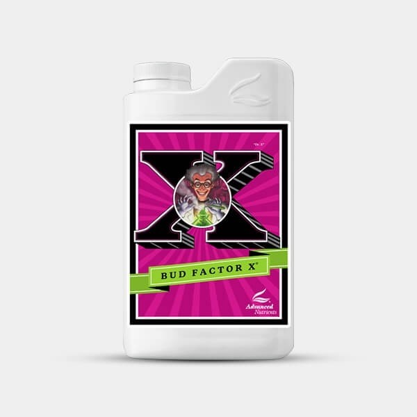 Visualizzazione Bud Factor X di Advanced Nutrients piú resina