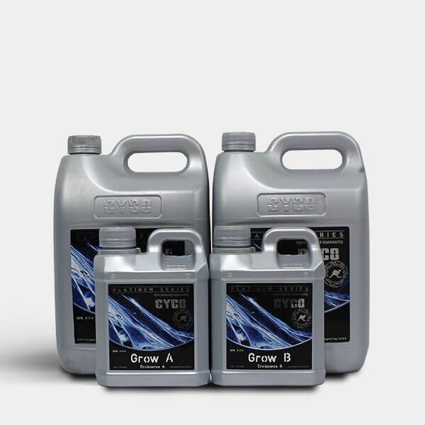 Visualizzazione Grow A+B fertilizzante Cyco Platinum Series.
