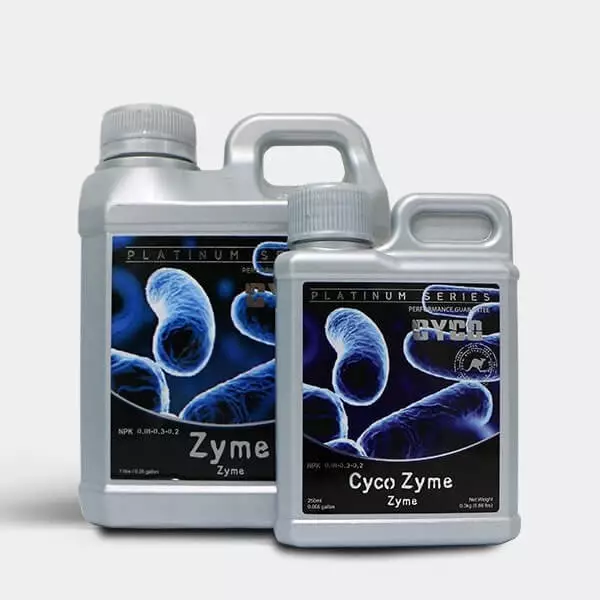 Visualizzazione Zyme fertilizzante di Cyco Platinum Series.