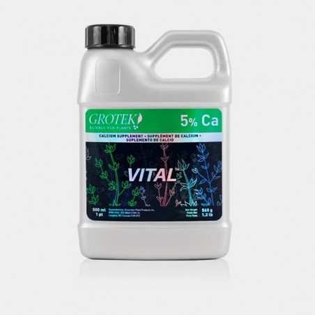Vital di Grotek Organics calcio naturale.