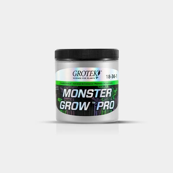 Visualizzazione Monster Grow Pro per la crescita di Grotek