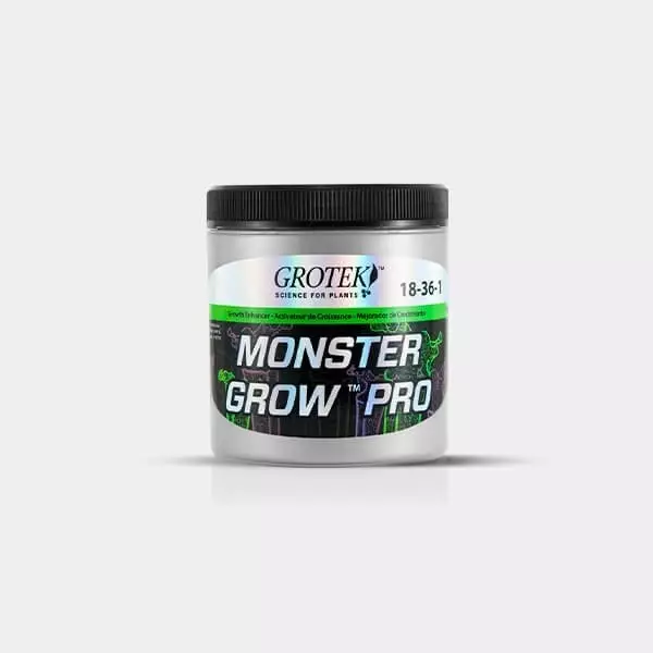 Visualizzazione Monster Grow Pro per la crescita di Grotek