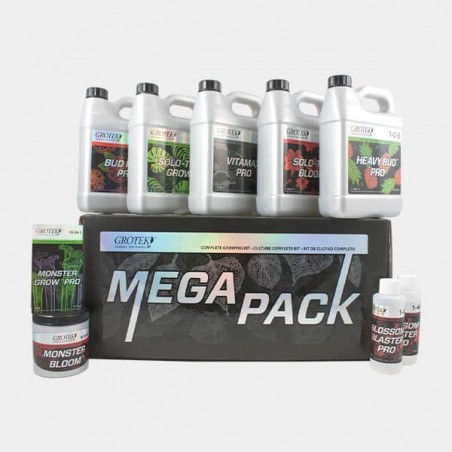 Megapack con tutti i nutrienti di Grotek