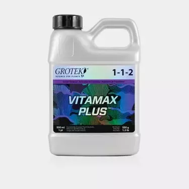 Vitamax Plus vitamine per piante di Grotek.