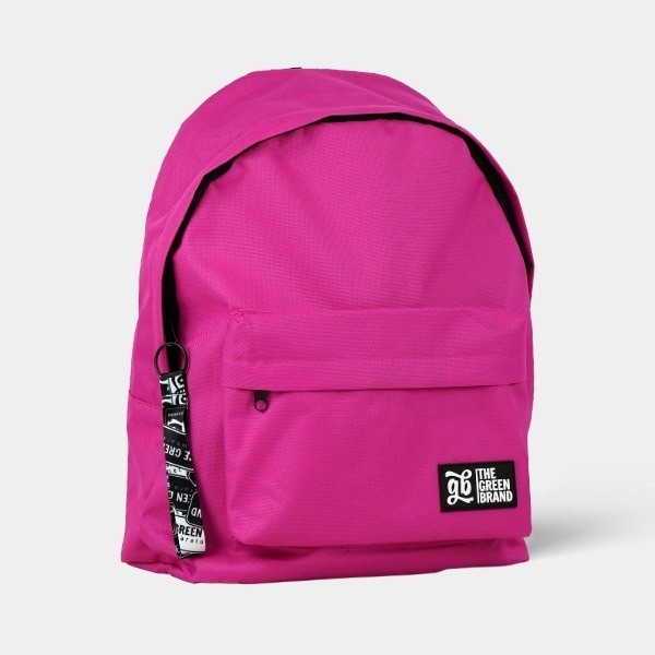 Zaino con portachiavi GB rosa