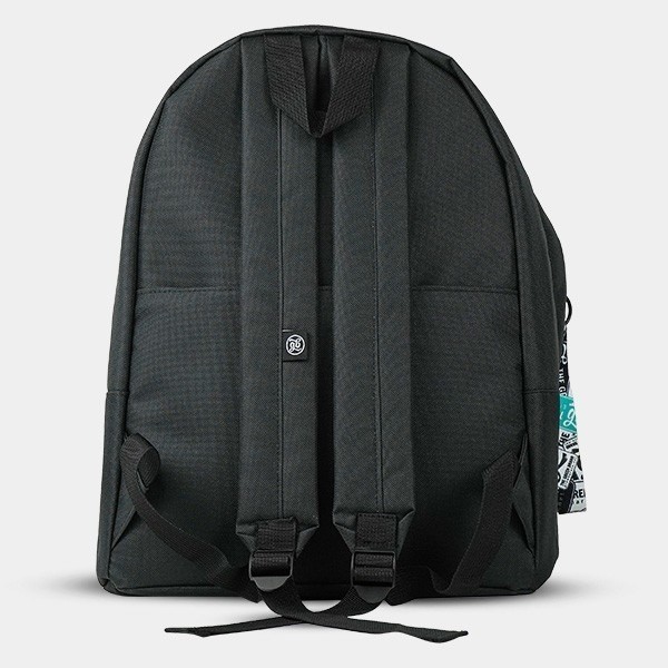 Zaino con portachiavi GB sul retro blu
