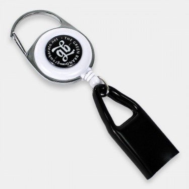 Porta-accendino con prolunga GB Bianco