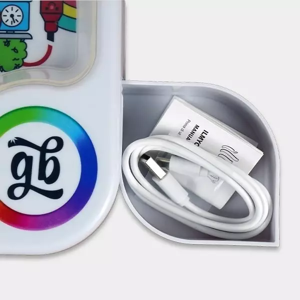 Esclusivo vassoio LED GB by Yubia - GB The Green Brand