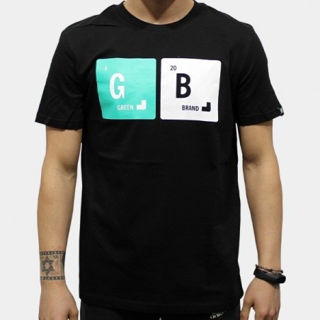 T-shirt GB Tavola Periodica nera