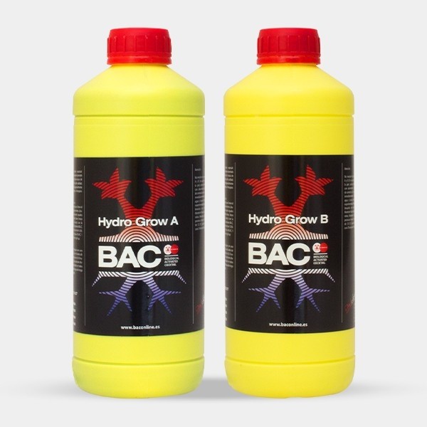 Hydro Grow A+B di BAC, in tutti i formati.