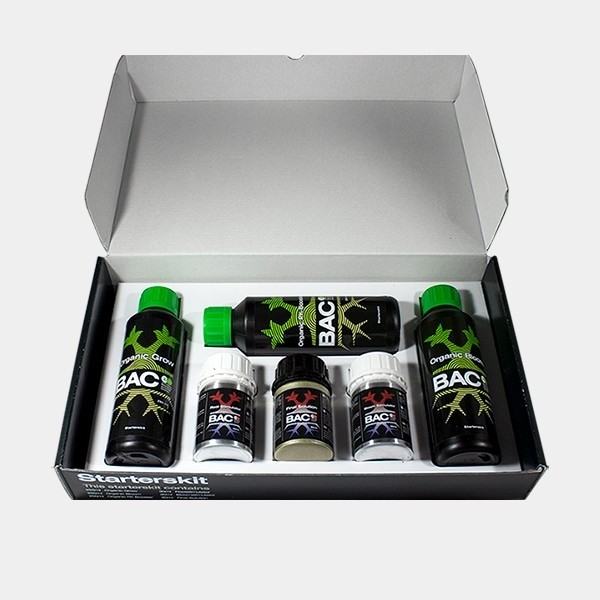 Visualizzazione Organic Starters Kit di BAC indoor e outdoor.