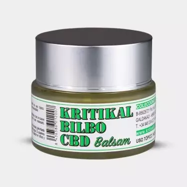 Balsamo CBD Kritikal Bilbo - uso esterno