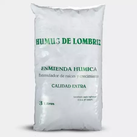 Humus di lombrico 100% ecologico prodotto organico coltivazioni