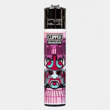 Accendino Clipper Samurai Masks - GB The Green Brand