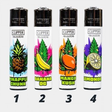 Accendino Clipper Fruit Strains