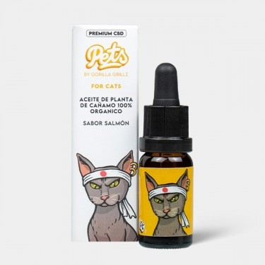 Olio CBD Per Gatti Gorilla Grillz- GB The Green Brand