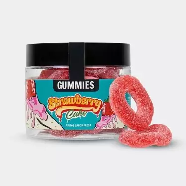 CBD Gummies GB 'Strawberry Cake'