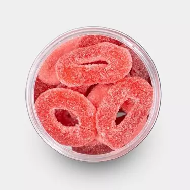 CBD Gummies GB Strawberry Cake aperte