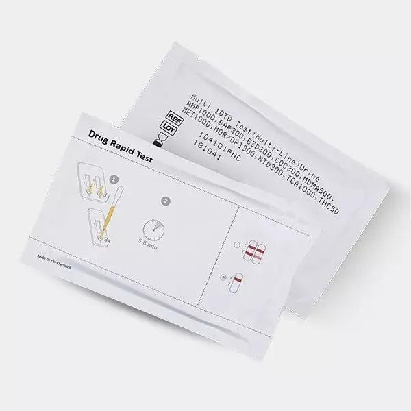 Visualizzazione Test Multiplo di Droghe - GB The Green Brand