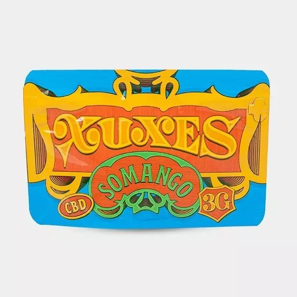 Visualizzazione Fiori di CBD Xuxes 'Somango' contenitore davanti