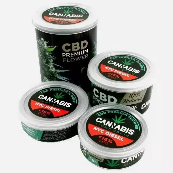 Fiori canapa Cannabis Light Spain NYC Diesel