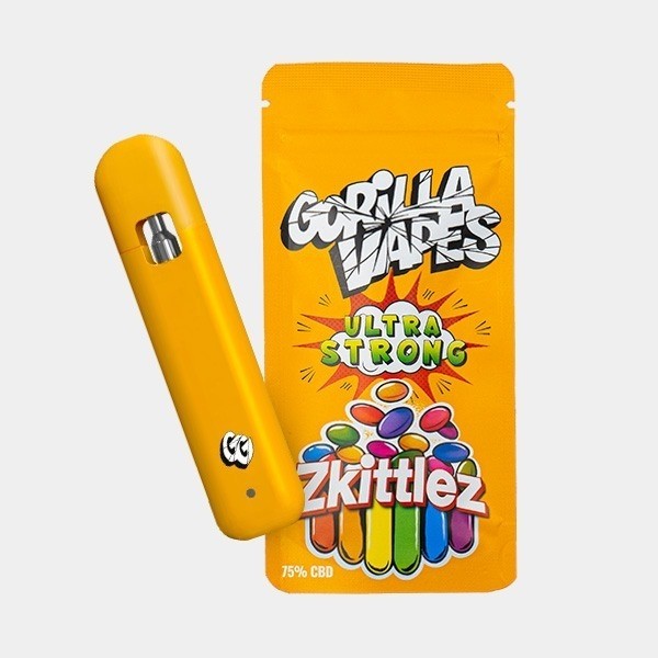 Visualizzazione Gorilla Vape CBD 75% Zkittlez - GB The Green Brand
