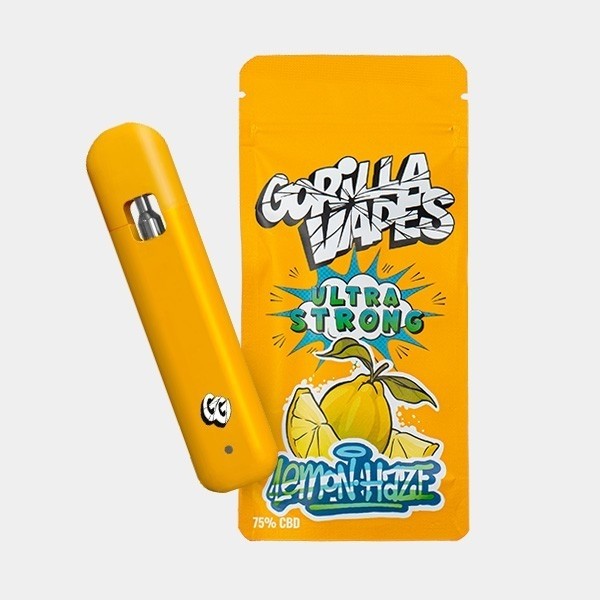Gorilla Vape CBD 75% Lemon Haze - GB The Green Brand