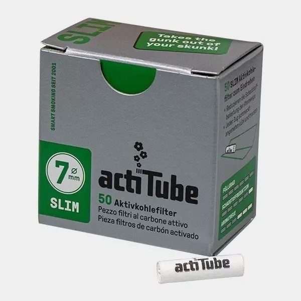 Pack Filtri ActiTube Slim 50x2 - GB The Green Brand- GB The Green Brand