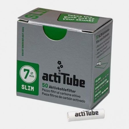 Pack Filtri ActiTube Slim 50x2 - GB The Green Brand- GB The Green Brand