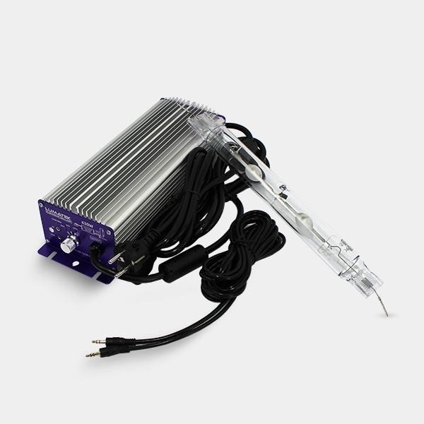 Visualizzazione Kit LEC Lumatek 630W coltivazione indoor.