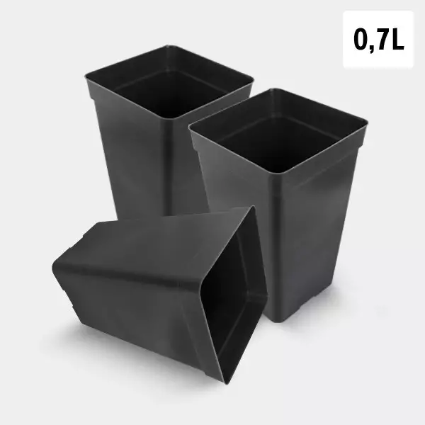 Visualizzazione Pack Vaso Quadrato 0.7L
