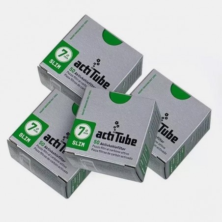 Pack Filtri ActiTube Slim 50x4 - GB The Green Brand