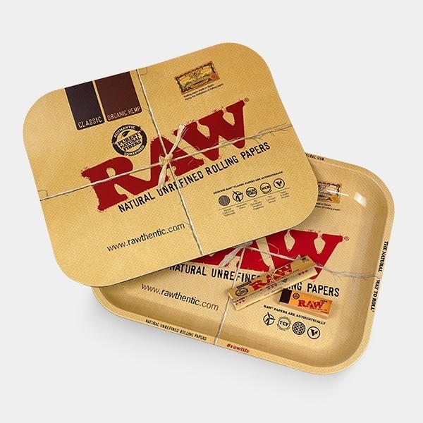 Visualizzazione Pack RAW con Filtri, Cartine e Vassoio- GB The Green Brand
